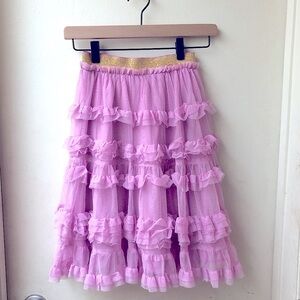 Mini Boden Midi Tulle Skirt | Orchid Petal Purple